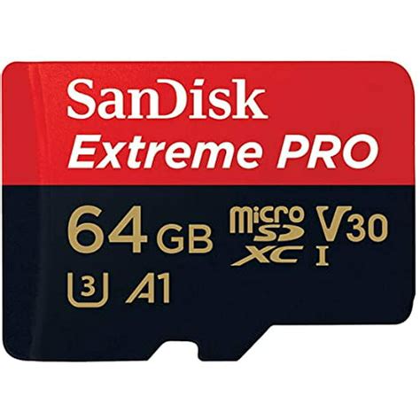Sandisk Extreme Pro Microsdxc Uhs I Card Adapter 64 Gb Speed Up To 95