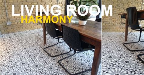 Tangram jolley encaustic cement tile £100.00. Encaustic Tiles in Livingroom UK | Encaustic tile, Tiles uk