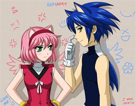 Shadow And Amy Human Version Sonic The Hedgehog Does Sonic Love Amy