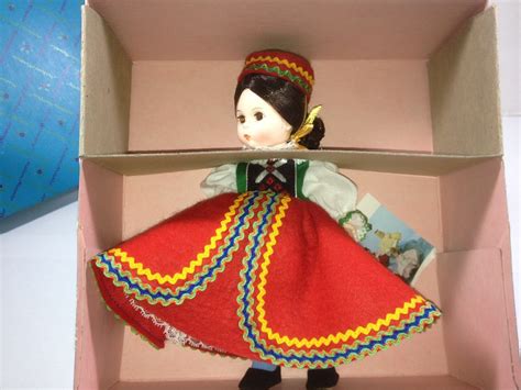 Vintage Madame Alexander 8 Czechoslovakia Girl Doll 564 Nib Never Displayed Ebay