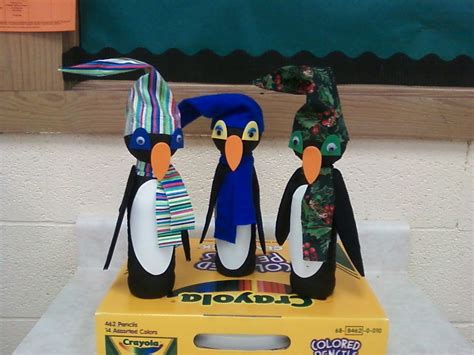 Recycled Bottle Penguins Were Made In My Classroom This Year So Cute