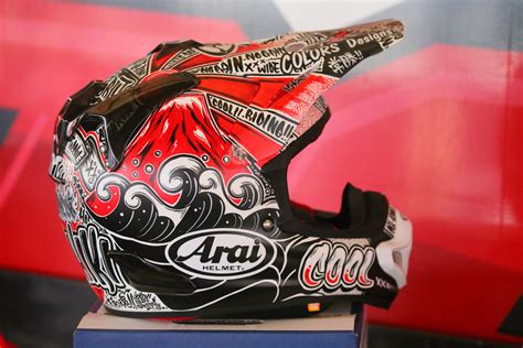 Bring On The Custom Helmet Paint Part 3 Motocross Feature Vital Mx