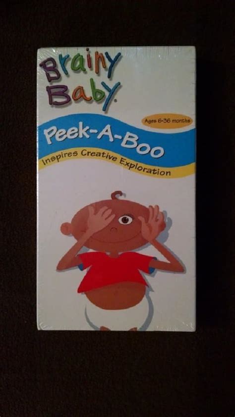 Brainy Baby: Peek-A-Boo [VHS] [Import]: Amazon.co.uk: DVD & Blu-ray