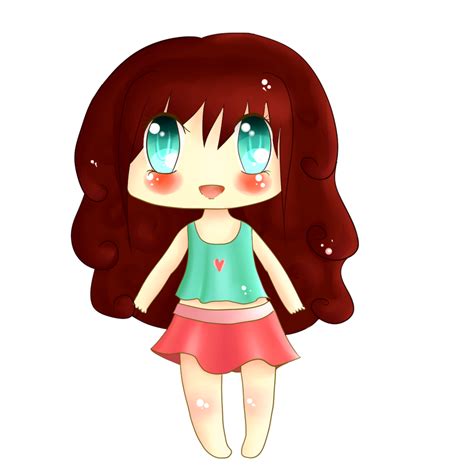 Chibi Girl With Red Hair By Taitrochelle On Deviantart