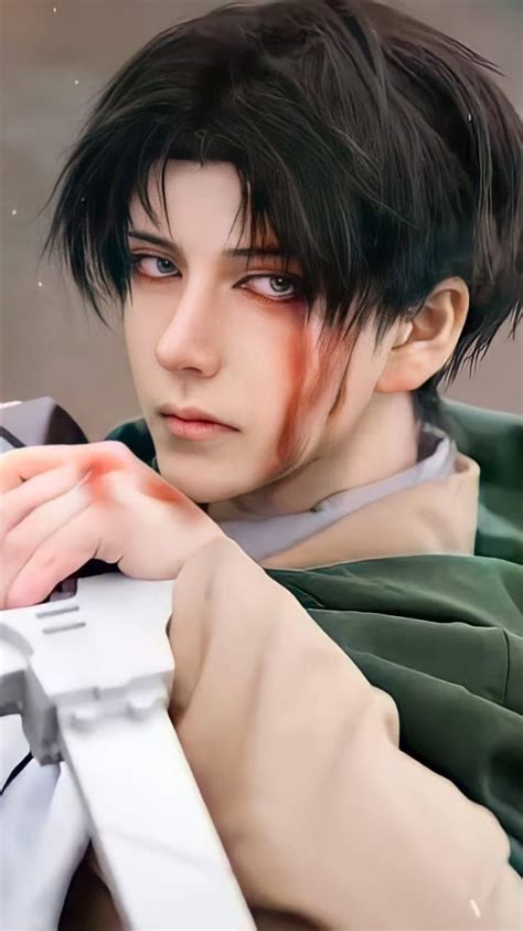 Levi Ackerman Cosplay Aesthetic Anime Shingeki No Kyojin Tttack On Titan Levi Cosplay