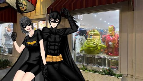 Shopping At Hollywood Heroes And Villains By Richardchibbard On Deviantart