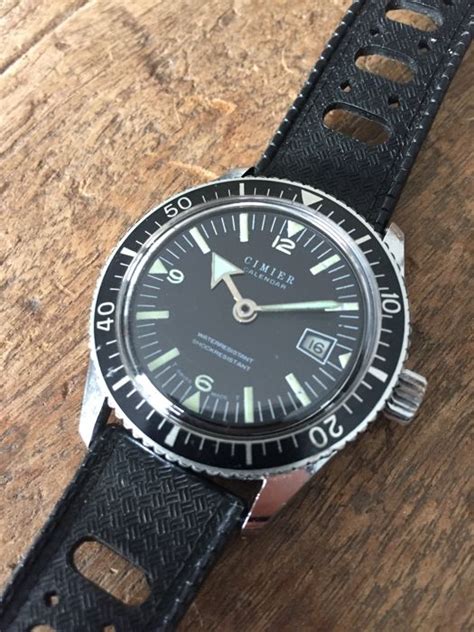 Every passionate watch collector has a soft spot for vintage watches, and vintage dive watches are no exception. Cimier - Sea Time - Rare Vintage Dive Watch / Diver ...