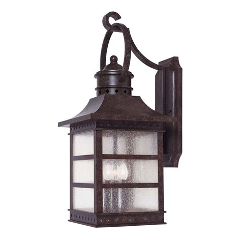 Get the best deals on patio outdoor lighting. Savoy House Rustic Bronze Outdoor Wall Light | 5-441-72 ...