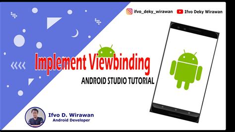 How To Use ViewBinding Android Studio Tutorial Kotlin YouTube