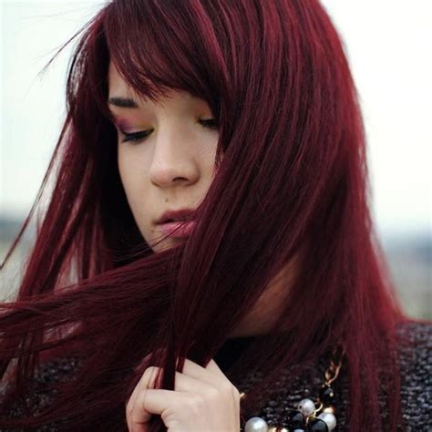 See more ideas about hair, hair styles, hair cuts. Dark Cherry Red Hair Color | hair-x | Black cherry hair ...