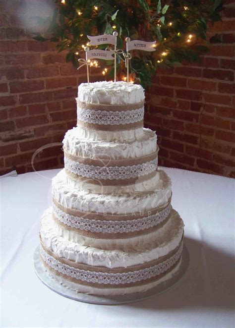 Contact Support Burlap Wedding Cake Country Wedding Cakes Lace