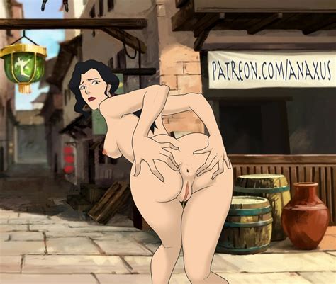 Rule 34 1girls Accurate Art Style Anaxus Anus Asami Sato Ass Grab Avatar The Last Airbender
