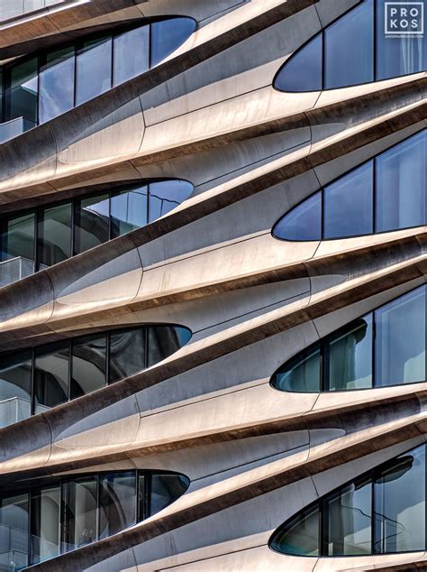 Zaha Hadid Building High Line Architectural Photo By Andrew Prokos