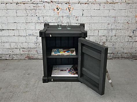 Shipping Container Side Table Buy Online Holy Funk Diy Industrial