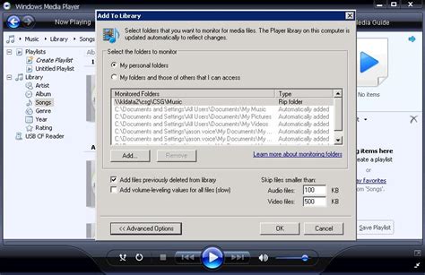 Setting Up Media Player As A Media Server Windows Only Faqs Media