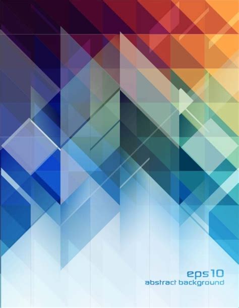 Geometry Modern Abstract Background Vector Vector