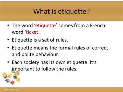 Etiquette And Good Manners презентация онлайн