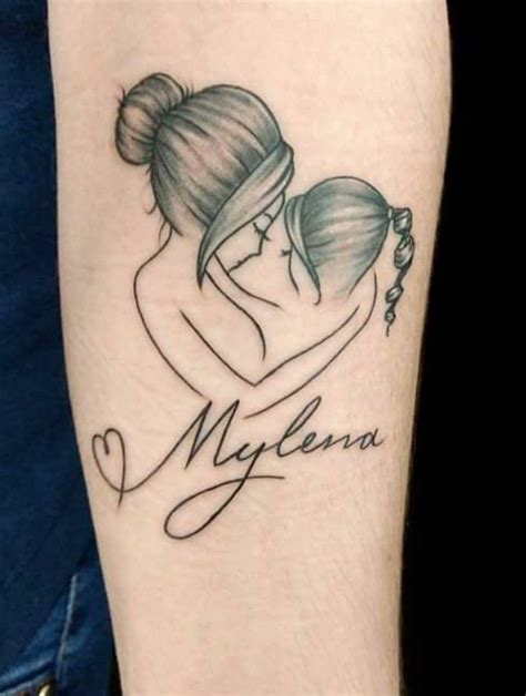 Tattoo Mãe E Filha Tatuaje Madre E Hija Tatuaje Mamá Tatuaje Mama E