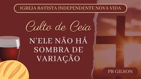 Em Deus Não Há Sombra De Variação