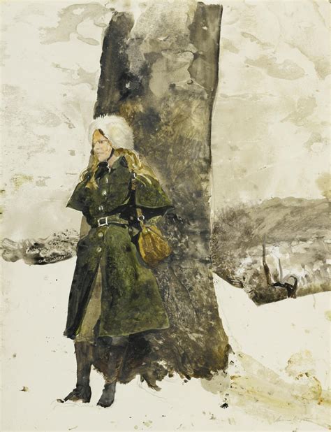 In The Orchard Helga In Orchard By Andrew Wyeth Artsalon