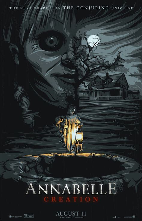 Annabelle Creation Movie Poster Art Horror Drawing Ho