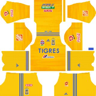 Este modelo ya publicamos la semana pasada en nuestra cuenta de instagram. Tigres UANL Kits 2019/2020 Dream League Soccer
