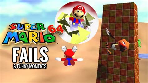 Super Mario 64 Fails And Funny Moments In 2021 Funny Moments Funny