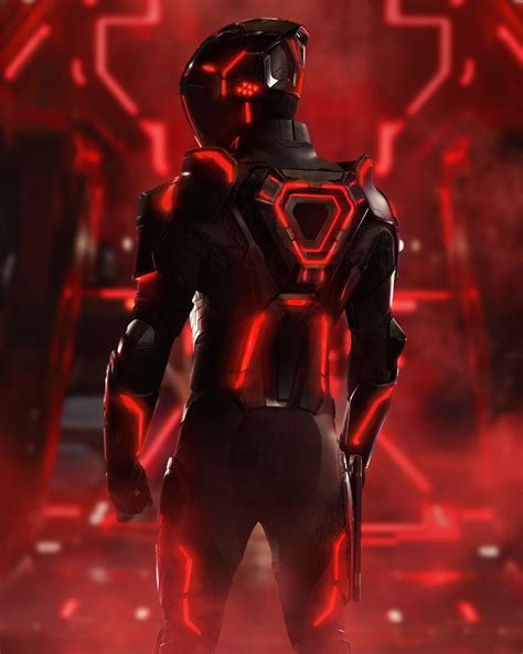Tron Ares First Look Image Reveals Villainous Red Suit And First Story