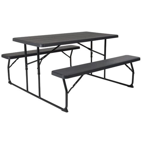 114 s 2nd st, cissna park (il), 60924, united states. Steiner Plastic/Resin Dining Table | Table and bench set ...