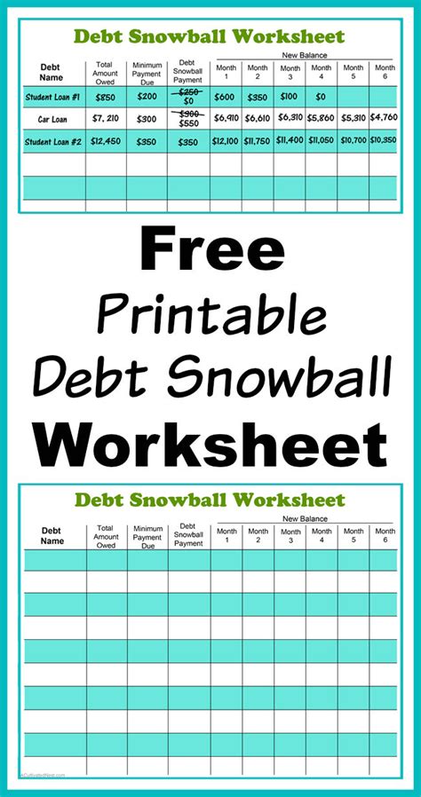 dave ramsey debt snowball worksheets db excelcom