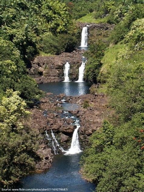 Top Waterfalls On The Big Island Of Hawaii A Big Island Waterfalls