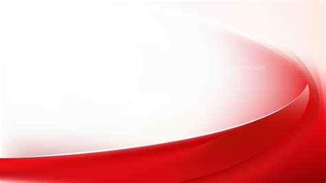Glowing Red And White Wave Background Graphic