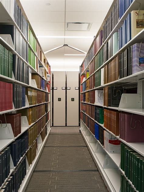 Compact Shelving Makes Room For Student Spaces In Law School Library