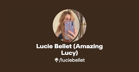 lucie bellet amazing lucy instagram linktree