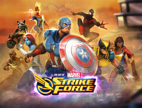 Marvel Strike Force Art Of The Game Fresh Comics