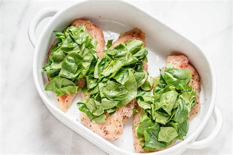 Chicken Alfredo Casserole Recipe With Spinach Chicken