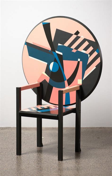 Zanotta S Zabro Table Chair By Alessandro Mendini 1984 European Furniture Post 1950
