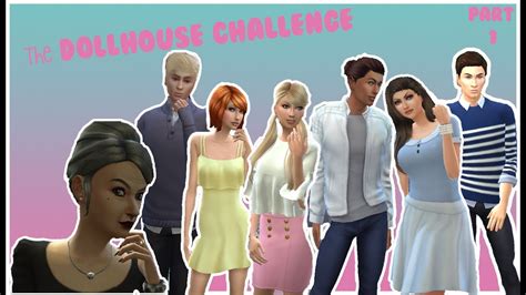 The Sims 4 Dollhouse Challenge Part 1 Youtube