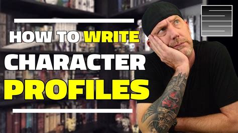 How To Write A Character Profile With Detailed Example Youtube