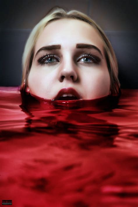 Blood Bath Portrait By Model Space On Deviantart