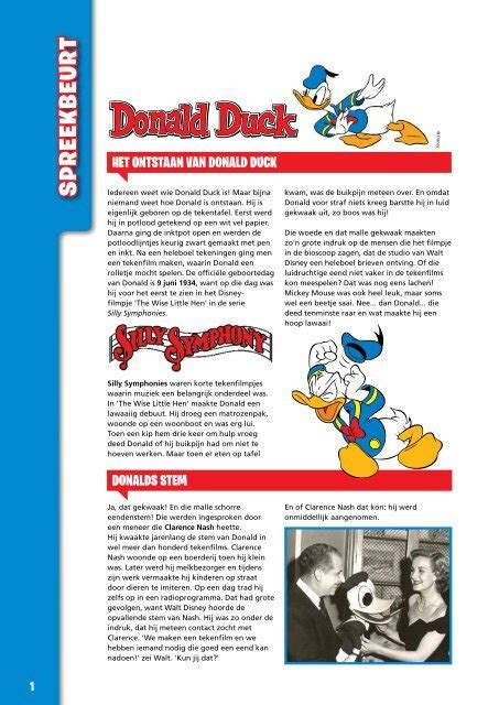 38 Spreekbeurt Donald Duck