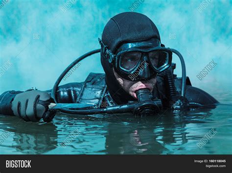 Navy Seal Frogman Complete Diving Image And Photo Bigstock
