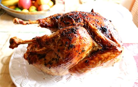 herb and balsamic roast turkey epicure s table