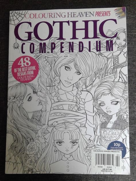 Colouring Heaven Presents Gothic Compendium Etsy