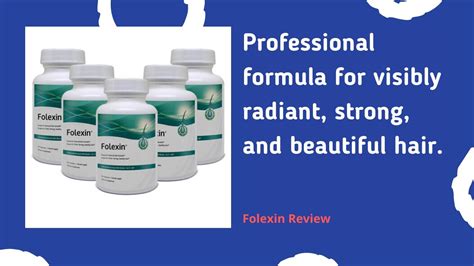 ⭐ Folexin Strong Hair Growth Supplement 100 Natural No Side