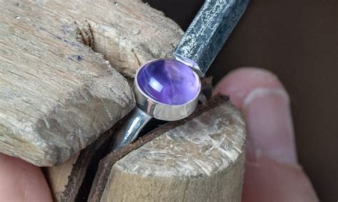 Cabochon Stone Setting Taster Class Kingham Jewellery School
