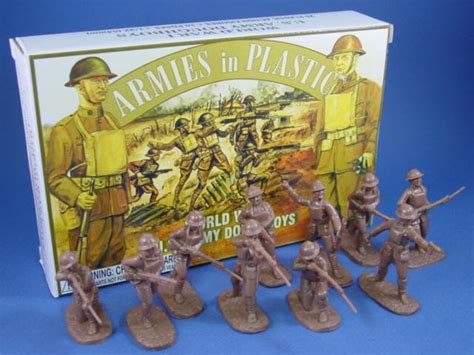 Armies In Plastic 54mm Wwi Us Army Infantry Doughboys 20