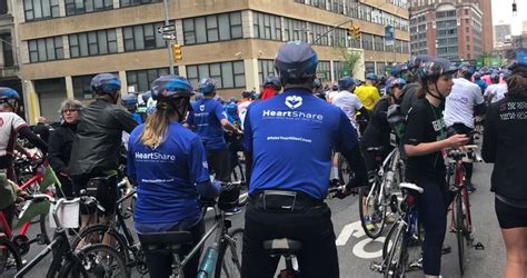 I always felt that the trick worked better with a longer bike, so i started doing the spins with the bars regular for a longer reach, and more pump. HeartShare's 2019 Bike Tour Team by HeartShare Human Services of New York