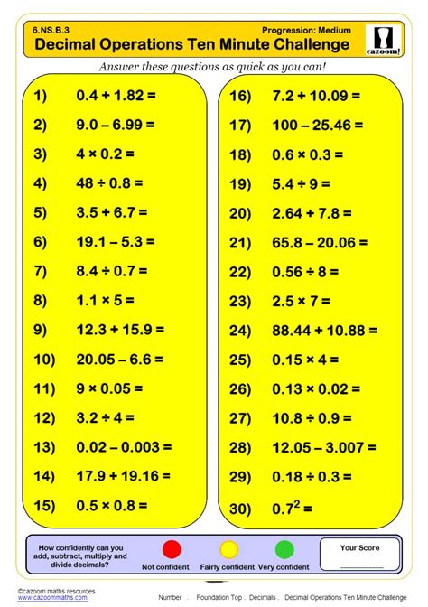 5th grade multiplying decimals worksheets, including multiplying decimals by decimals, multiplying decimals by whole numbers, missing factor problems, multiplying by 10, 100 or 1,000 and multiplication in columns with decimals. KS2 Decimals Worksheets PDF | Decimals Worksheets GCSE