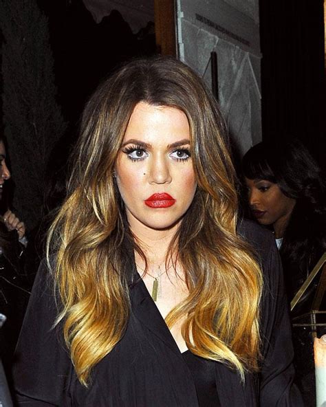 injections or all natural khloe kardashian s lips look almost as plump as sister kylie s